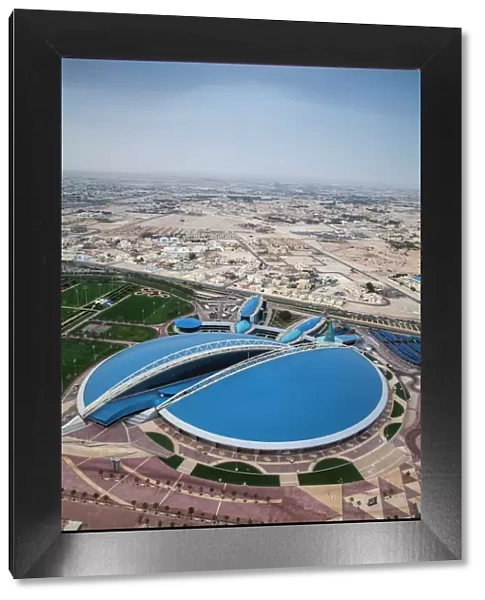 View of Aspire Sports Center, Doha, Qatar, Middle East