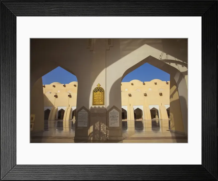 Framed Print : Mohammed bin Abdulwahhab Mosque, the State Mosque of Qatar, Doha, Qatar, Middle East Framed Print : Mohammed bin Abdulwahhab Mosque, the State Mosque of Qatar, Doha, Qatar, Middle East