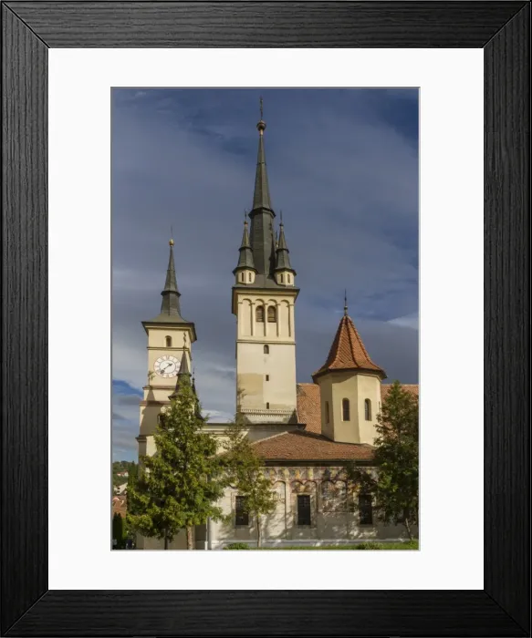 Framed Print : St. Nicholas church, Brasov, Transylvania, Romania, Europe Framed Print : St. Nicholas church, Brasov, Transylvania, Romania, Europe