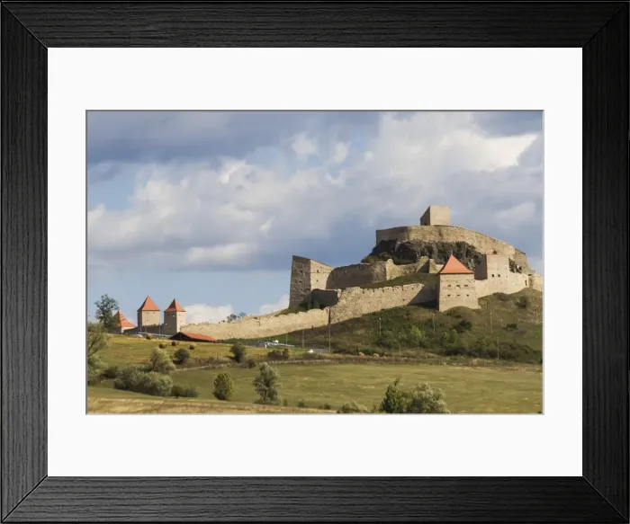 Framed Print : Rupea Castle, Transylvania, Romania, Europe Framed Print : Rupea Castle, Transylvania, Romania, Europe