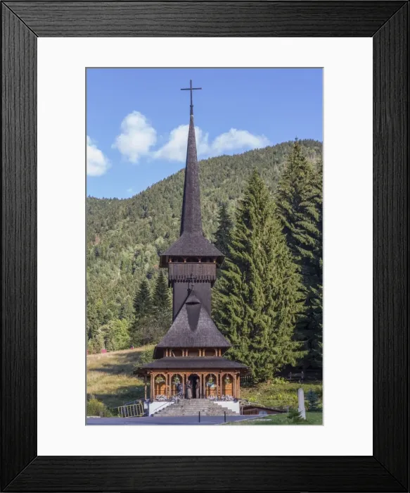 Framed Print : Church, Poiana Brasov, Transylvania, Romania, Europe Framed Print : Church, Poiana Brasov, Transylvania, Romania, Europe