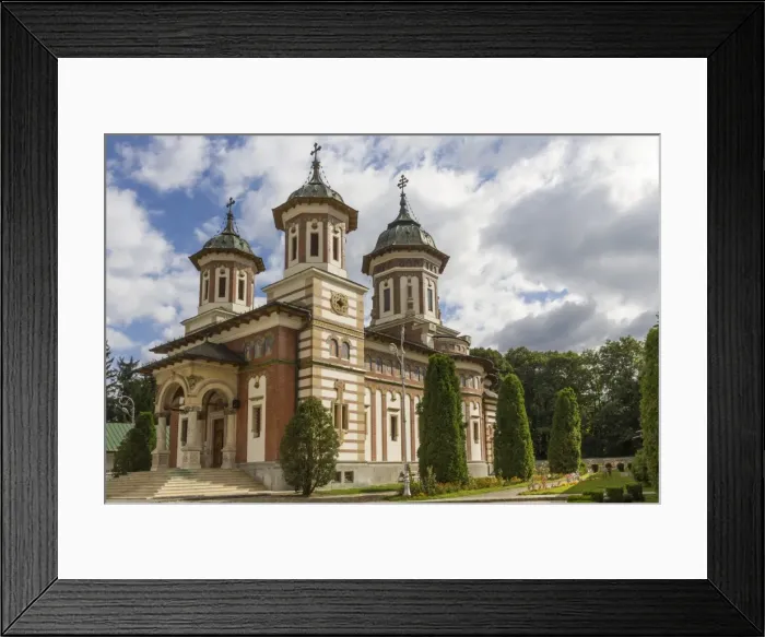 Framed Print : Orthodox church of Sinaia Monastery, Wallachia, Romania, Europe Framed Print : Orthodox church of Sinaia Monastery, Wallachia, Romania, Europe