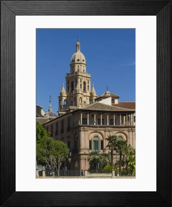 Framed Print : Cathedral and Episcopal Palace, Murcia, Spain, Europe Framed Print : Cathedral and Episcopal Palace, Murcia, Spain, Europe