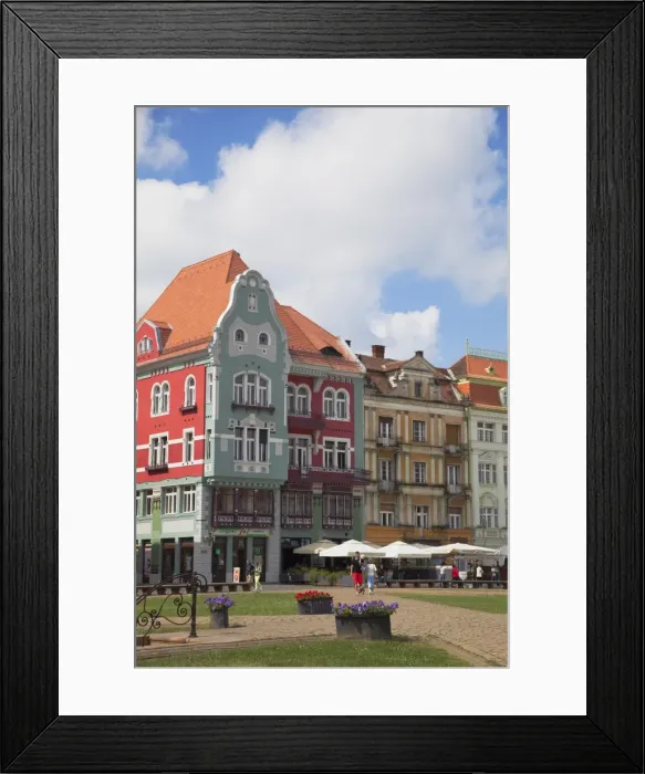 Framed Print : Piata Unirii, Timisoara, Banat, Romania, Europe Framed Print : Piata Unirii, Timisoara, Banat, Romania, Europe