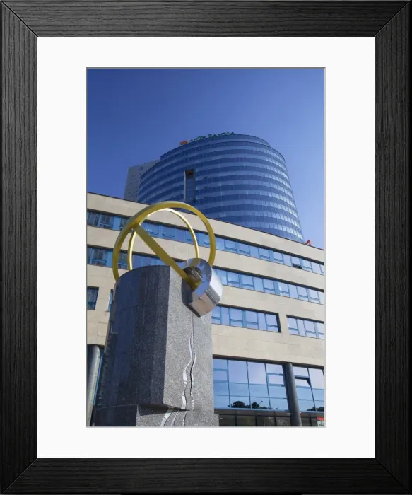Framed Print : VUB Bank building in City Business Centre, Bratislava, Slovakia, Europe Framed Print : VUB Bank building in City Business Centre, Bratislava, Slovakia, Europe