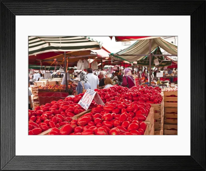 Framed Print : Tomatoes on sale at the open air market of Piazza della Repubblica, Turin, Piedmont, Italy, Europe Framed Print : Tomatoes on sale at the open air market of Piazza della Repubblica, Turin, Piedmont, Italy, Europe