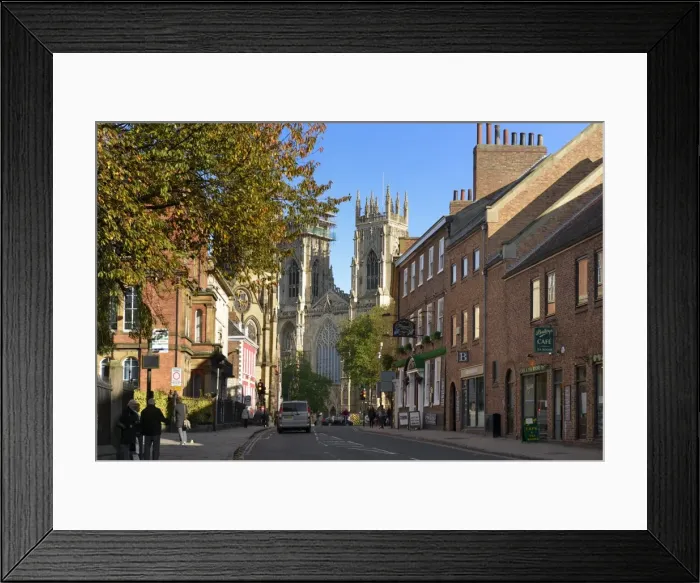 Framed Print : Duncombe Place, York, Yorkshire, England, United Kingdom, Europe Framed Print : Duncombe Place, York, Yorkshire, England, United Kingdom, Europe