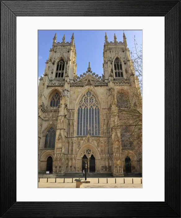 Framed Print : The Western front of York Minster, Gothic Cathedral, York, Yorkshire, England, United Kingdom, Europe Framed Print : The Western front of York Minster, Gothic Cathedral, York, Yorkshire, England, United Kingdom, Europe