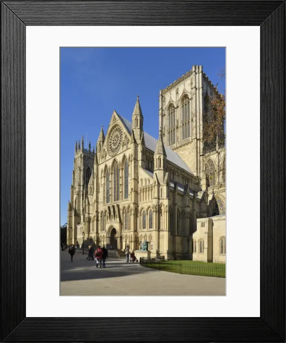 Framed Print : South Piazza, South Transept of York Minster, Gothic Cathedral, York, Yorkshire, England, United Kingdom, Europe Framed Print : South Piazza, South Transept of York Minster, Gothic Cathedral, York, Yorkshire, England, United Kingdom, Europe