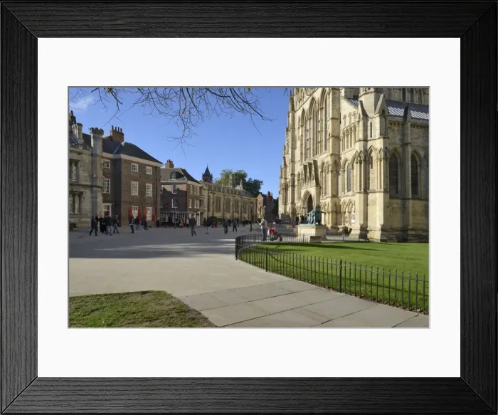 Framed Print : South Piazza, South Transept of York Minster, York, Yorkshire, England, United Kingdom, Europe Framed Print : South Piazza, South Transept of York Minster, York, Yorkshire, England, United Kingdom, Europe