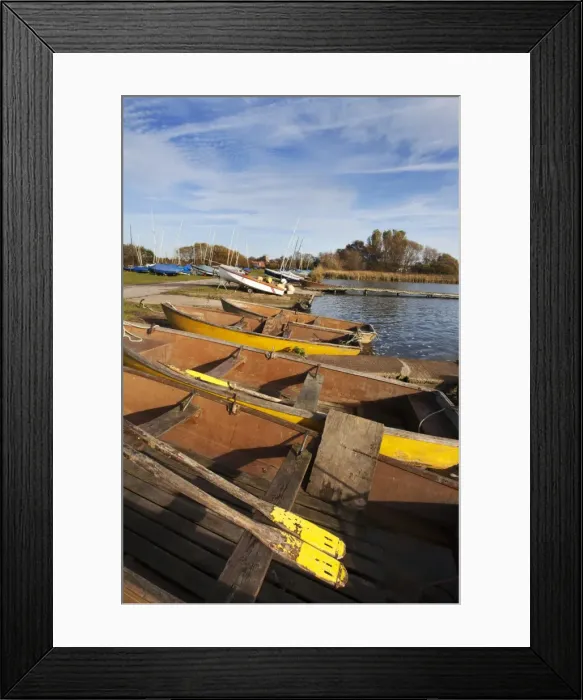Framed Print : Rowing boats at Hornsea Mere, East Riding of Yorkshire, Yorkshire, England, United Kingdom, Europe Framed Print : Rowing boats at Hornsea Mere, East Riding of Yorkshire, Yorkshire, England, United Kingdom, Europe