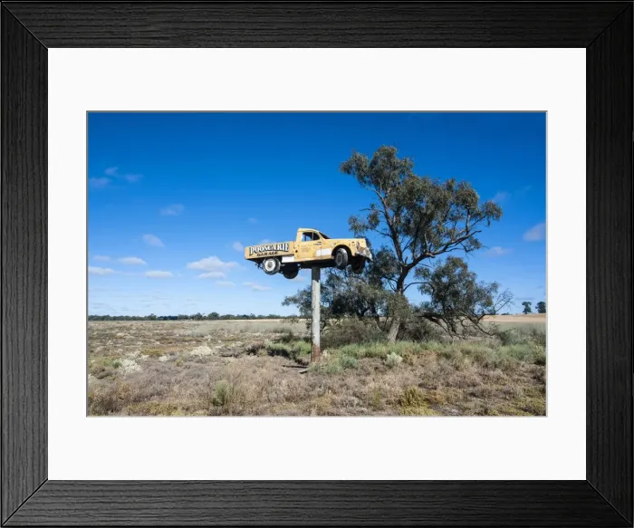 Framed Print : Old truck on a huge pole in the Mungo National Park, part of the Willandra Lakes Region, UNESCO World Heritage Site, Victoria, Australia, Pacific Framed Print : Old truck on a huge pole in the Mungo National Park, part of the Willandra Lakes Region, UNESCO World Heritage Site, Victoria, Australia, Pacific