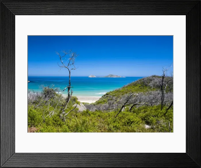 Framed Print : View over Wilsons Promontory National Park, Victoria, Australia, Pacific Framed Print : View over Wilsons Promontory National Park, Victoria, Australia, Pacific