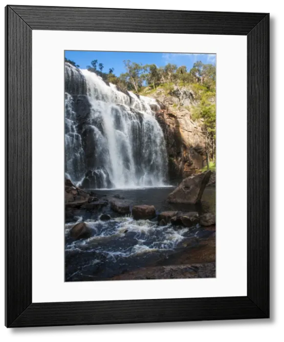 Framed Print : McKenzie Falls in the Grampians National Park, Victoria, Australia, Pacific Framed Print : McKenzie Falls in the Grampians National Park, Victoria, Australia, Pacific