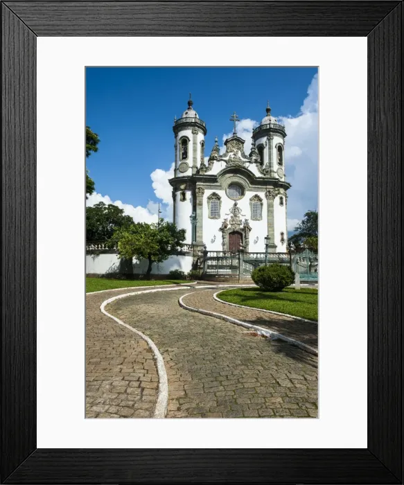Framed Print : Church of Sao Francisco de Assis in Sao Joao del Rei, Minas Gerais, Brazil, South America Framed Print : Church of Sao Francisco de Assis in Sao Joao del Rei, Minas Gerais, Brazil, South America