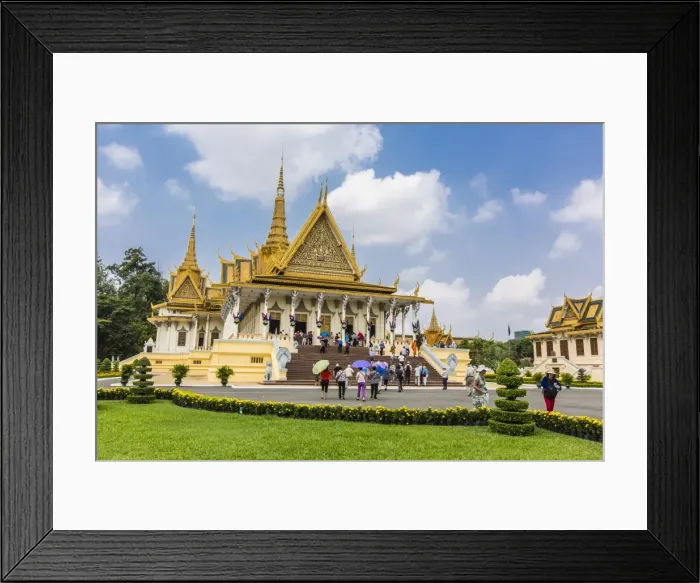 Framed Print : Throne Hall, Royal Palace, in the capital city of Phnom Penh, Cambodia, Indochina, Southeast Asia, Asia Framed Print : Throne Hall, Royal Palace, in the capital city of Phnom Penh, Cambodia, Indochina, Southeast Asia, Asia