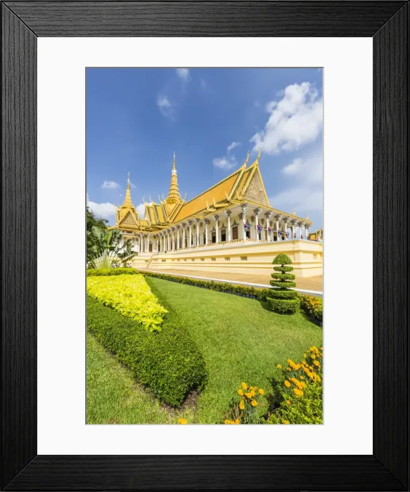 Framed Print : Throne Hall, Royal Palace, in the capital city of Phnom Penh, Cambodia, Indochina, Southeast Asia, Asia Framed Print : Throne Hall, Royal Palace, in the capital city of Phnom Penh, Cambodia, Indochina, Southeast Asia, Asia