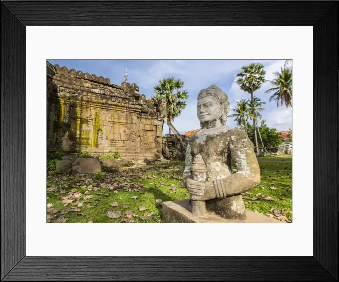 Framed Print : The temple of Wat (Phnom) Nokor, on the Mekong River, Kampong Cham Province, Cambodia, Indochina, Southeast Asia, Asia Framed Print : The temple of Wat (Phnom) Nokor, on the Mekong River, Kampong Cham Province, Cambodia, Indochina, Southeast Asia, Asia