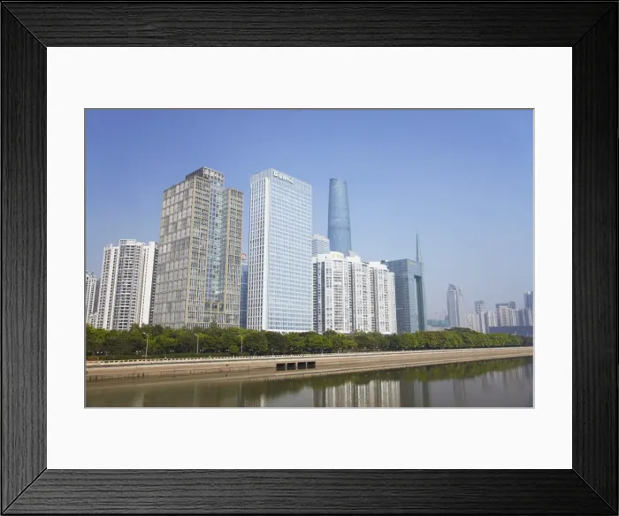 Framed Print : Skyscrapers in Zhujiang New Town area, Guangzhou, Guangdong, China, Asia Framed Print : Skyscrapers in Zhujiang New Town area, Guangzhou, Guangdong, China, Asia