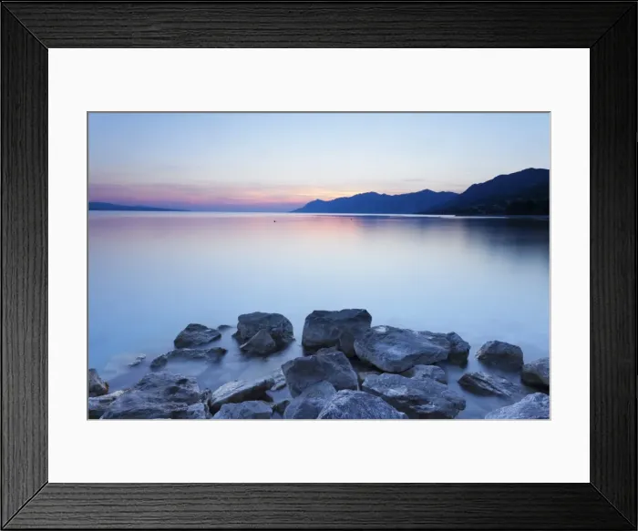 Framed Print : Coastal scenery at sunset, Makarska Riviera, Dalmatia, Croatia, Europe Framed Print : Coastal scenery at sunset, Makarska Riviera, Dalmatia, Croatia, Europe