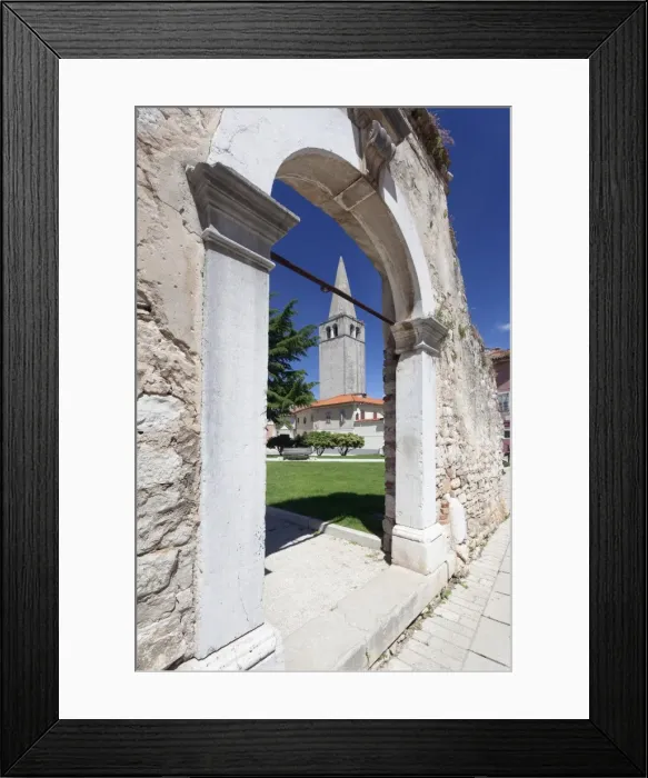 Framed Print : Euphrasian Basilica in the old town, UNESCO World Heritage Site, Porec, Istria, Croatia, Europe Framed Print : Euphrasian Basilica in the old town, UNESCO World Heritage Site, Porec, Istria, Croatia, Europe