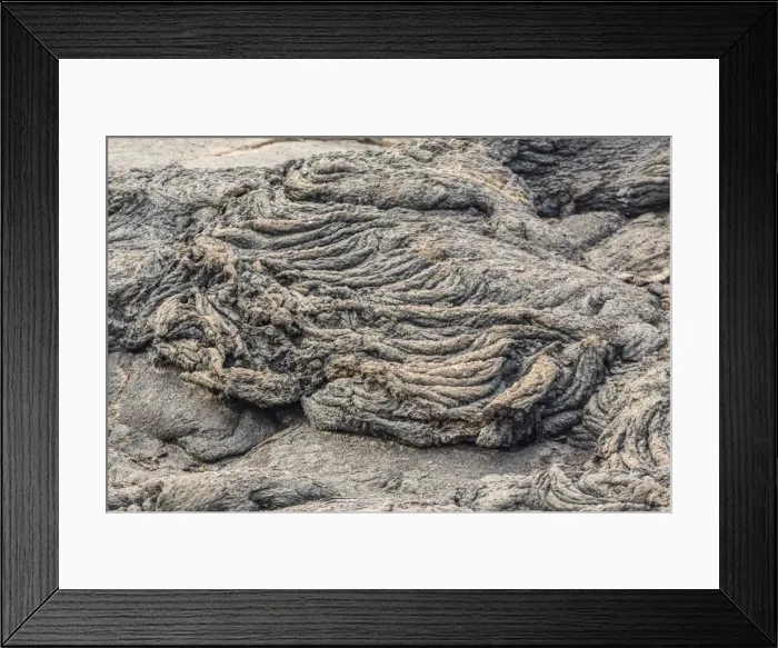 Framed Print : Example of pahoehoe lava on Fernandina Island, Galapagos Islands, Ecuador, South America Framed Print : Example of pahoehoe lava on Fernandina Island, Galapagos Islands, Ecuador, South America