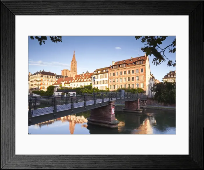 Framed Print : The River Ill and La Petite France, Strasbourg, Bas-Rhin, Alsace, France, Europe Framed Print : The River Ill and La Petite France, Strasbourg, Bas-Rhin, Alsace, France, Europe