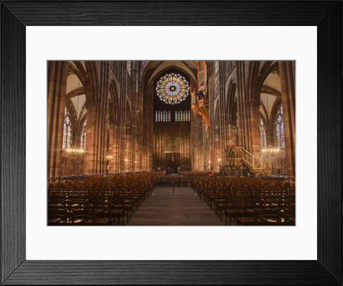 Framed Print : The nave of Strasbourg cathedral, Strasbourg, Bas-Rhin, Alsace, France, Europe Framed Print : The nave of Strasbourg cathedral, Strasbourg, Bas-Rhin, Alsace, France, Europe