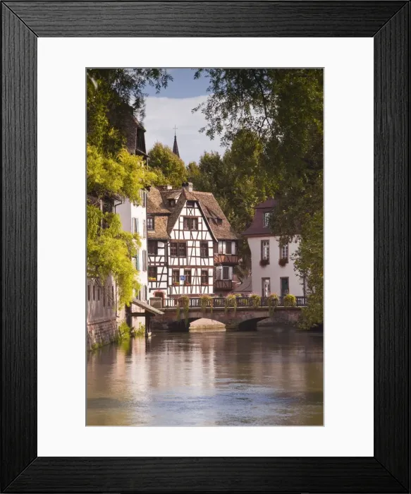 Framed Print : Half timbered houses in La Petite France, Grande Ile, UNESCO World Heritage Site, Strasbourg, Bas-Rhin, Alsace, France, Europe Framed Print : Half timbered houses in La Petite France, Grande Ile, UNESCO World Heritage Site, Strasbourg, Bas-Rhin, Alsace, France, Europe