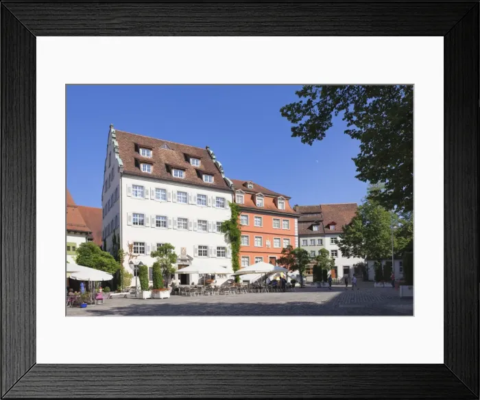 Framed Print : Sidewalk cafe at the Schlossplatz square, Meersburg, Lake Constance, Baden Wurttemberg, Germany, Europe Framed Print : Sidewalk cafe at the Schlossplatz square, Meersburg, Lake Constance, Baden Wurttemberg, Germany, Europe