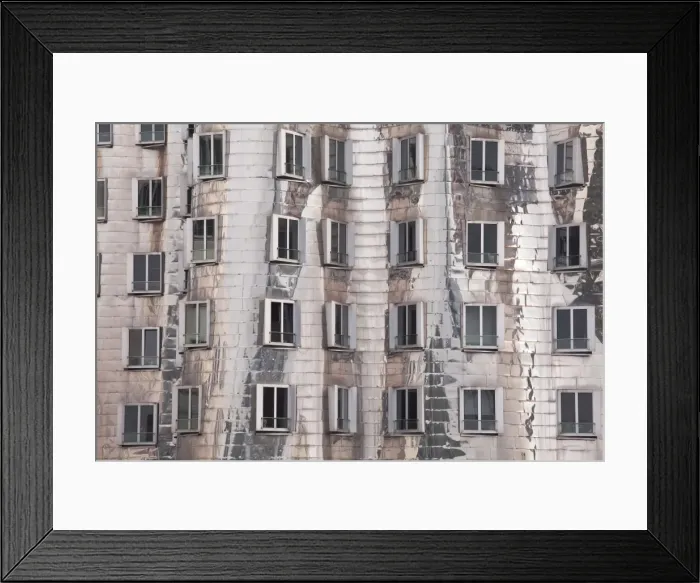 Framed Print : Neuer Zollhof 2 in the Medienhafen district, Dusseldorf, North Rhine-Westphalia, Germany, Europe Framed Print : Neuer Zollhof 2 in the Medienhafen district, Dusseldorf, North Rhine-Westphalia, Germany, Europe