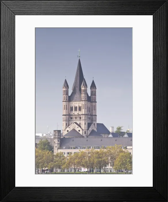 Framed Print : The tower of The Great Saint Martin church, Cologne, North Rhine-Westphalia, Germany, Europe Framed Print : The tower of The Great Saint Martin church, Cologne, North Rhine-Westphalia, Germany, Europe