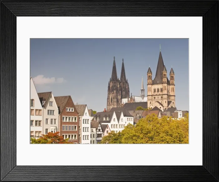 Framed Print : The old town of Cologne, North Rhine-Westphalia, Germany, Europe Framed Print : The old town of Cologne, North Rhine-Westphalia, Germany, Europe