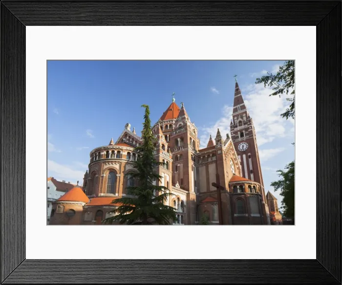 Framed Print : Votive Church, Szeged, Southern Plain, Hungary, Europe Framed Print : Votive Church, Szeged, Southern Plain, Hungary, Europe