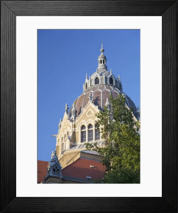 Framed Print : New Synagogue, Szeged, Southern Plain, Hungary, Europe Framed Print : New Synagogue, Szeged, Southern Plain, Hungary, Europe