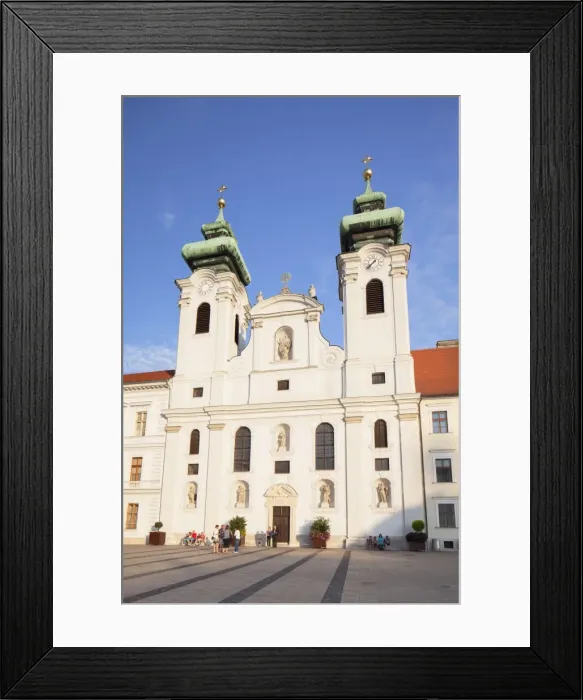 Framed Print : St. Ignatius Church in Szechenyi Square, Gyor, Western Transdanubia, Hungary, Europe Framed Print : St. Ignatius Church in Szechenyi Square, Gyor, Western Transdanubia, Hungary, Europe