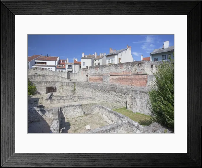 Framed Print : Open air Roman ruins, Sopron, Western Transdanubia, Hungary, Europe Framed Print : Open air Roman ruins, Sopron, Western Transdanubia, Hungary, Europe