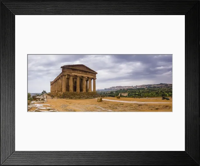 Framed Print : Temple of Concordia (Tempio della Concordia), Valley of the Temples (Valle dei Templi), Agrigento, UNESCO World Heritage Site, Sicily, Italy, Europe Framed Print : Temple of Concordia (Tempio della Concordia), Valley of the Temples (Valle dei Templi), Agrigento, UNESCO World Heritage Site, Sicily, Italy, Europe