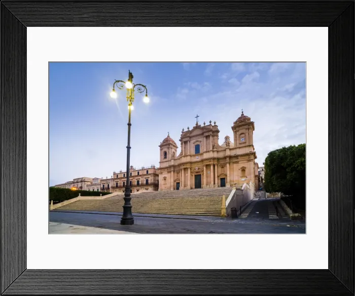 Framed Print : Duomo (Noto Cathedral) (St. Nicholas Cathedral) (Cattedrale di Noto), Piazza Municipio, Noto, Val di Noto, UNESCO World Heritage Site, Sicily, Italy, Europe Framed Print : Duomo (Noto Cathedral) (St. Nicholas Cathedral) (Cattedrale di Noto), Piazza Municipio, Noto, Val di Noto, UNESCO World Heritage Site, Sicily, Italy, Europe