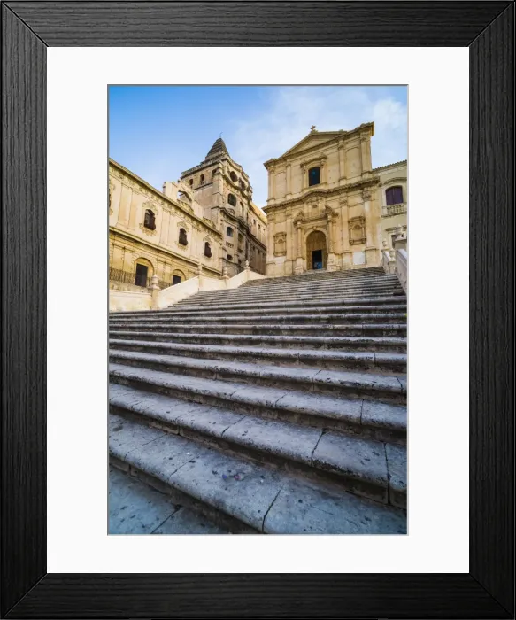 Framed Print : Church of San Francesco d Assisi, Piazza Immacolata, Noto, Val di Noto, UNESCO World Heritage Site, Sicily, Italy, Europe Framed Print : Church of San Francesco d Assisi, Piazza Immacolata, Noto, Val di Noto, UNESCO World Heritage Site, Sicily, Italy, Europe