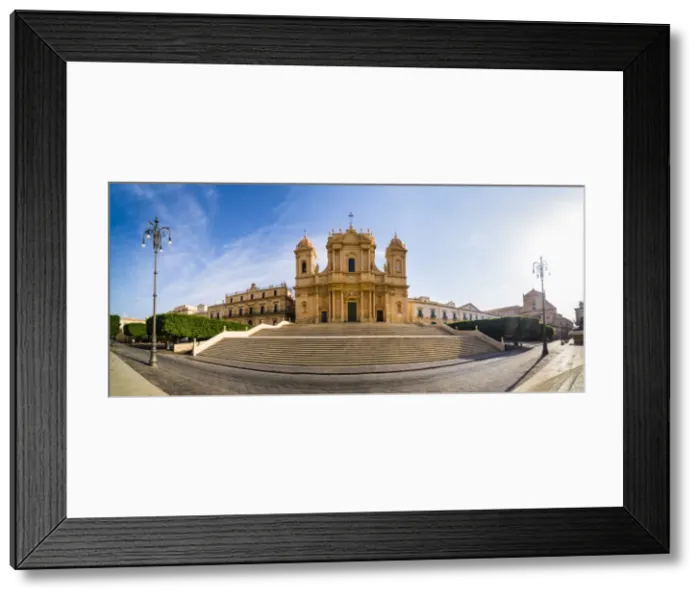 Framed Print : St. Nicholas Cathedral (Duomo) and Basilica San Salvatore in Piazza Municipio, Noto, Val di Noto, UNESCO World Heritage Site, Sicily, Italy, Europe Framed Print : St. Nicholas Cathedral (Duomo) and Basilica San Salvatore in Piazza Municipio, Noto, Val di Noto, UNESCO World Heritage Site, Sicily, Italy, Europe