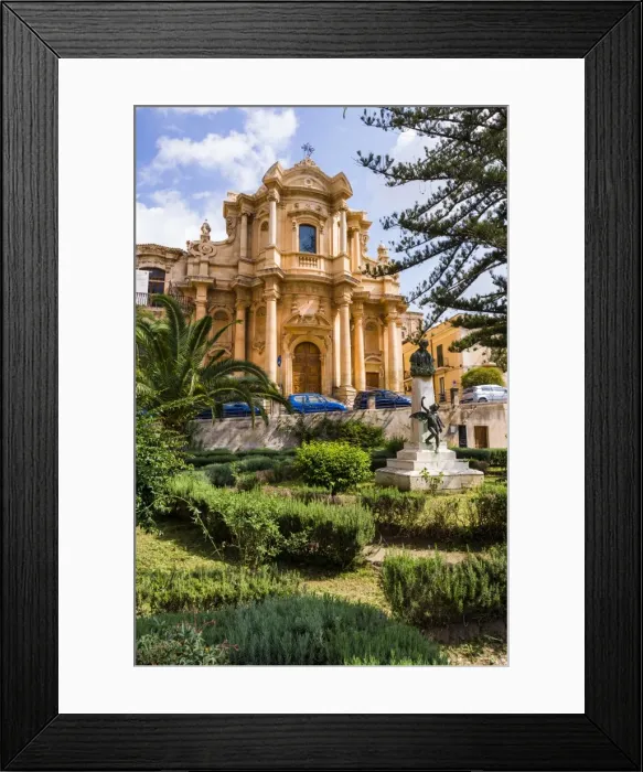 Framed Print : Church of San Domenico (Chiesa di Sam Domenico), Noto, Val di Noto, UNESCO World Heritage Site, Sicily, Italy, Europe Framed Print : Church of San Domenico (Chiesa di Sam Domenico), Noto, Val di Noto, UNESCO World Heritage Site, Sicily, Italy, Europe