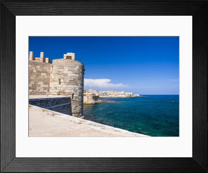 Framed Print : Ortigia Castle (Castello Maniace) (Castle Maniace), Syracuse (Siracusa), UNESCO World Heritage Site, Sicily, Italy, Mediterranean, Europe Framed Print : Ortigia Castle (Castello Maniace) (Castle Maniace), Syracuse (Siracusa), UNESCO World Heritage Site, Sicily, Italy, Mediterranean, Europe