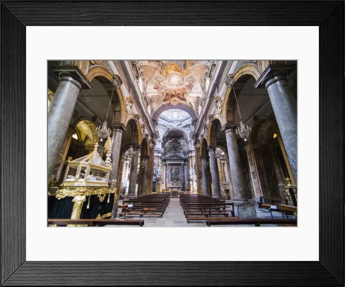 Framed Print : Interior of The Church of San Matteo, (Chiesa di San Matteo), Palermo, Sicily, Italy, Europe Framed Print : Interior of The Church of San Matteo, (Chiesa di San Matteo), Palermo, Sicily, Italy, Europe