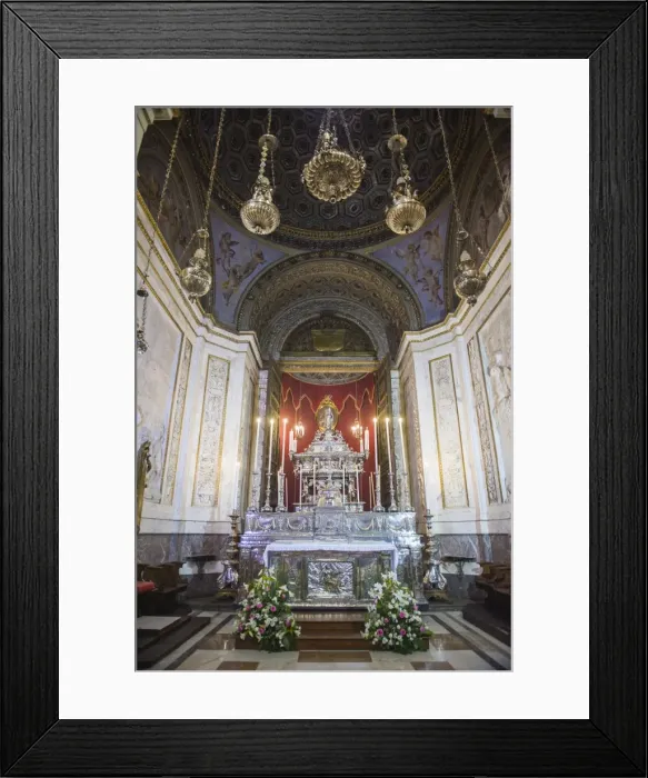 Framed Print : Decorated altar in Palermo Cathedral (Duomo di Palermo), Palermo, Sicily, Italy, Europe Framed Print : Decorated altar in Palermo Cathedral (Duomo di Palermo), Palermo, Sicily, Italy, Europe