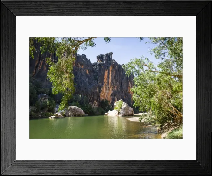 Framed Print : Windjana Gorge, The Kimberleys, Western Australia, Australia, Pacific Framed Print : Windjana Gorge, The Kimberleys, Western Australia, Australia, Pacific