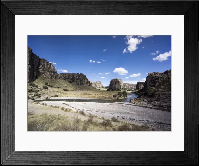 Framed Print : Quatro Canyones and the Apurimac River, in the Andes, Peru, South America Framed Print : Quatro Canyones and the Apurimac River, in the Andes, Peru, South America