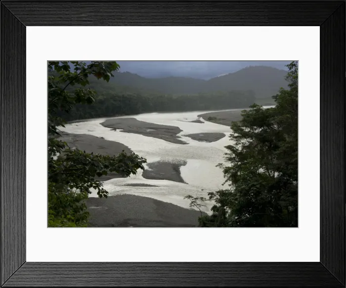 Framed Print : The Madre de Dios River, Peru, South America Framed Print : The Madre de Dios River, Peru, South America