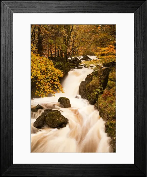Framed Print : The waters of Dob Gill in the Lake District in full flow after heavy autumn rainfall, Lake District, Cumbria, England, United Kingdom, Europe Framed Print : The waters of Dob Gill in the Lake District in full flow after heavy autumn rainfall, Lake District, Cumbria, England, United Kingdom, Europe