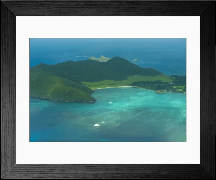 Framed Print : Aerial of view Lord Howe Island, UNESCO World Heritage Site, Australia, Tasman Sea, Pacific Framed Print : Aerial of view Lord Howe Island, UNESCO World Heritage Site, Australia, Tasman Sea, Pacific